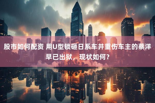 股市如何配资 用U型锁砸日系车并重伤车主的蔡洋早已出狱，现状如何？